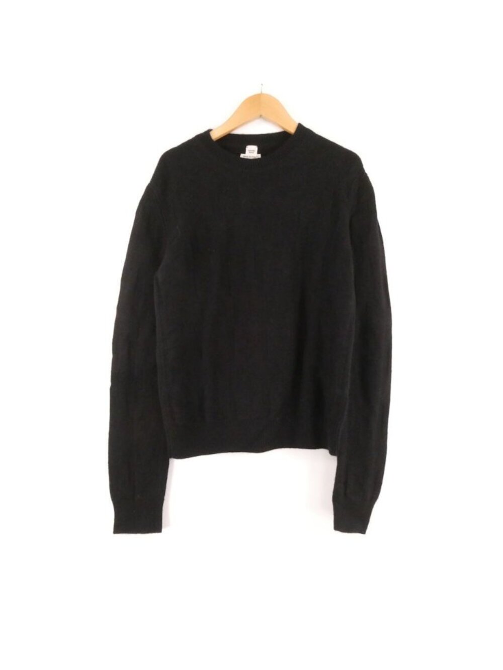 Hermes Knit Wool 100% Long Sleeve Sweater 38